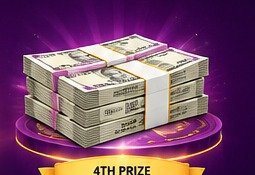 Illustrative cash prize artwork