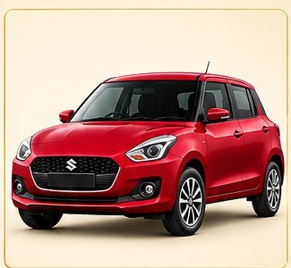 Illustrative hatchback car prize concept